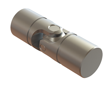 Needle bearing universal joint