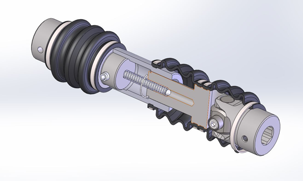 Leveler Strength Telescoping Drive Shaft