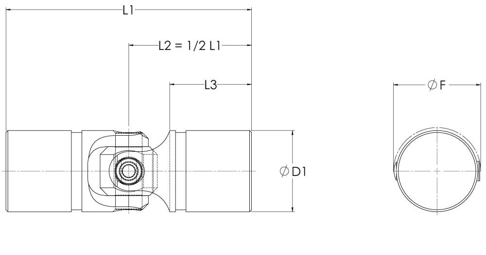 UJHS1250 Belden Universal Joints