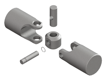 Single Stainless Steel Joint - Exploded View