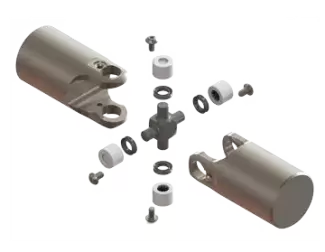 Cross-Type Needle-Bearing Joint - Exploded View