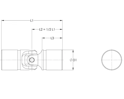 Universal joint cad hotsell