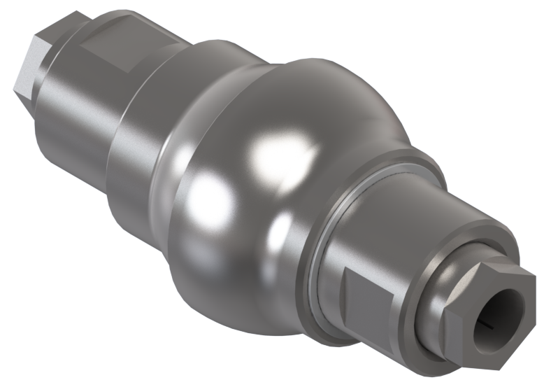 Universal Joint designed for vacuum applications